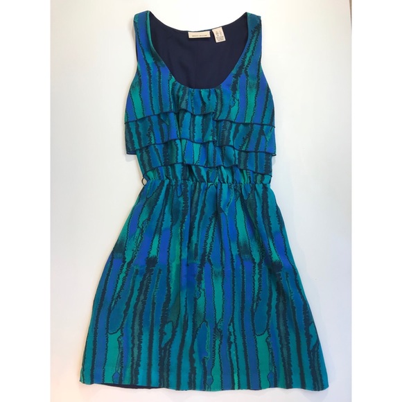 DKNY Tiered Ruffle Dress - Picture 6 of 8